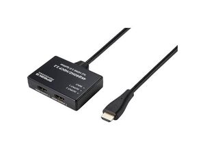 4064161168524 - SP-9443508 1+2 Port HDMI-Splitter Schwarz - Speaka Professional