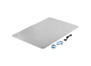 4064161183596 - TRU COMPONENTS ESD-Tischmatten-Set Grau (L x B x H) 900 x 610 x 2 mm inkl Erdungskabel inkl Erdungsarmband inkl Verbindungsleitung