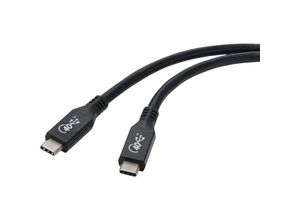 4064161187884 - USB-Kabel USB4® usb-c® 080 m Schwarz Aluminium-Stecker RF-4870098 - Renkforce 4064161187884 - USB-Kabel USB4® usb-c® 080 m Schwarz Aluminium-Stecker RF-4870098 - Renkforce