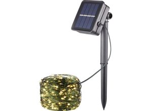 4064161195223 - Voelkner Selection - Solar-Lichterkette WS-SL05 200L led 06 w Warmweiß Grün