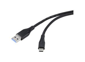 4064161200521 - USB-Kabel usb 32 Gen1 (usb 30   usb 31 Gen1) usb-a Stecker usb-c® Stecker 200 m Schwa - Renkforce