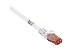 4064161203249 - RF-5043884 RJ45 Netzwerkkabel Patchkabel cat 6 u utp 200 m Weiß mit Rastnasenschutz Hal - Renkforce