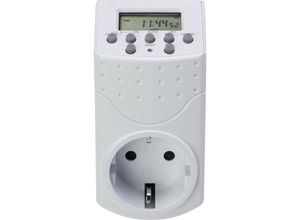 4064161205311 - SY-5045300 Steckdosen-Timer digital Wochenprogramm 1800 w IP20 Countdown-Funktion Zufalls - Sygonix