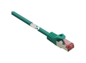 4064161207599 - RF-5052916 RJ45 Netzwerkkabel Patchkabel cat 6 s ftp 200 m Grün mit Rastnasenschutz ver - Renkforce