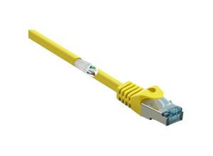 4064161215044 - RF-5088648 RJ45 Netzwerkkabel Patchkabel cat 6a s ftp 200 m Gelb mit Rastnasenschutz Fl - Renkforce