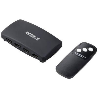 4064161215938 - SP-HDS-200 3 Port HDMI-Switch mit Fernbedienung UHD 8K @ 60 Hz UHD 4K @ 120 Hz