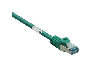 4064161216225 - RF-5136972 RJ45 Netzwerkkabel Patchkabel cat 6a s ftp 500 m Grün mit Rastnasenschutz Fl - Renkforce