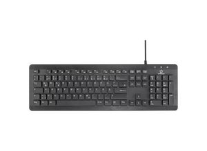 4064161223100 - RF-KB-300 USB Tastatur Deutsch QWERTZ Schwarz IP68 Wasserdicht und staubgeschützt