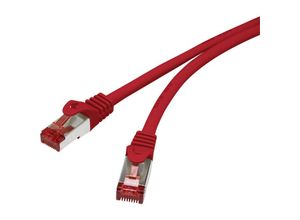 4064161233352 - ROT - Renkforce RF-5251926 RJ45 Netzwerkkabel Patchkabel cat 6 s ftp 015 m mit Rastnasenschutz verg