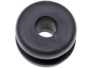 4064161239309 - TRU COMPONENTS TC-10820716 Kabeldurchführung Klemm-Ø (max) 8 mm Plattenstärke (max) 1 mm PVC Schwarz 1000 St