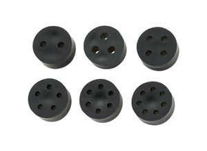 4064161239408 - TC-10820764 TC-MH14-4A203 multi-pass-dichtung PG11 4 x 13 - 23 mm schwarzes gummi 50 stk - Tru Components