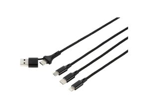 4064161239668 - Voelkner Selection - USB-Ladekabel usb 20 usb-a Stecker usb-c® Stecker USB-Micro-B Stecker Apple Lightning Stecker u