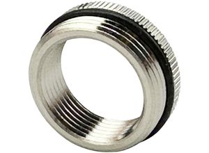 4064161246208 - TC-11032908 REM16-M12 r duductor für M16 M12 kabelverschraubung messing (nickel) 1 stück(e) - Tru Components