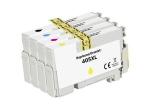 4064161253770 - Druckerpatrone ersetzt Epson 405XL T05H6 T05H1 T05H2 T05H3 T05H4 Kompatibel Kombi-Pack Schwarz Cyan Magenta Gelb RF-5718866