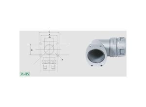 4064161271279 - Helukabel 920218 HSSV 90° FL Schlauchverschraubung Schwarz 90° 1 St