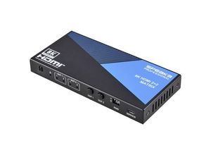 4064161292083 - SP-11571776 2+2 Port HDMI-Matrix-Switch Ultra HD-fähig 7680 x 4320 Pixel Schwarz - Speaka Professional