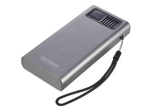 4064161292786 - Pb PD65WLCD-20000 Powerbank 20000 mAh Fast Charge Power Delivery 20 LiPo Grau (metallic - Voltcraft