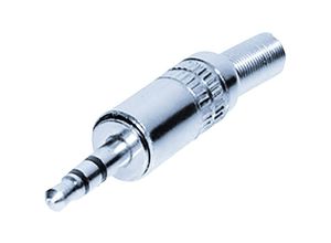 4064161297064 - Tru Components - 1559780 Klinken-Steckverbinder 35 mm Stecker gerade Polzahl (num) 3 Stereo Silber