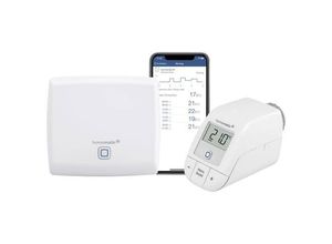 4064161319902 - Homematic IP Funk Zentrale Heizkörperthermostat basic Access Point+HmIP-eTRV-B 2