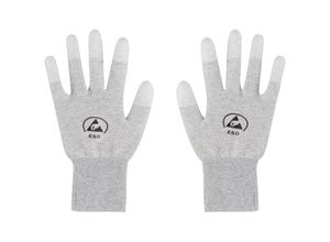 4064161323077 - Tru Components - TC-12539848 esd Handschuhe Hellgrau Kleider-Größe l 2 St