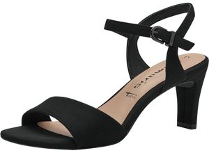 4064195270354 - Tamaris Sandaletten Trichterabsatz für Damen schwarz 40