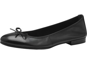 4064197447235 - Tamaris Ballerinas Leder für Damen schwarz 37