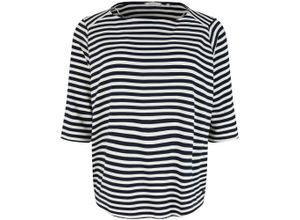 4064269150834 - TOM TAILOR plus T-Shirt 3 4-Arm für Damen blau 48