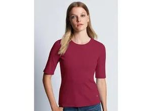 4064308001196 - Rundhals-Shirt Modell Velvet rot 48