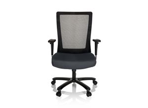 4064323000150 - XXL Drehstuhl XXL EXTENDER Stoff Netzstoff mit Armlehnen (höhenverstellbar) hjh OFFICE