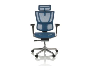 4064323035688 - Luxus Chefsessel ERGOHUMAN SLIM GEN2 Netzstoff mit Armlehnen (höhenverstellbar) hjh OFFICE