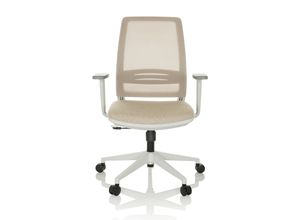 4064323037231 - Home Office Bürostuhl PROFONDO ECO W Stoff Netzstoff mit Armlehnen hjh OFFICE