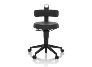 4064323037415 - Drehhocker TOP WORK FLEX PU Kunstleder ohne Armlehnen hjh OFFICE