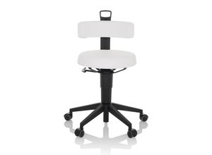 4064323037422 - Drehhocker TOP WORK FLEX PU Kunstleder ohne Armlehnen hjh OFFICE