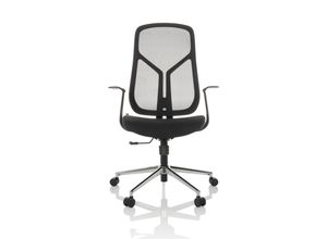 4064323037576 - Home Office Bürostuhl MIKO AF B Stoff Netzstoff mit Armlehnen hjh OFFICE