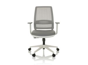 4064323038443 - Home Office Bürostuhl PROFONDO ECO W Stoff Netzstoff mit Armlehnen hjh OFFICE