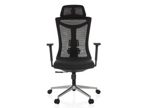 4064323039013 - Profi Bürostuhl KAMIAK Stoff   Netzstoff mit Armlehnen