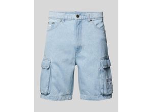 4064348832576 - Regular Fit Cargoshorts mit Label-Stitching