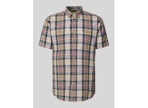 4064478594979 - Freizeithemd aus Leinen-Baumwoll-Mix mit Button-Down-Kragen