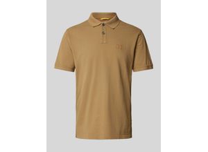 4064478601332 - Regular Fit Poloshirt mit Logo-Stitching