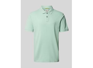 4064478601479 - Regular Fit Poloshirt mit Logo-Stitching