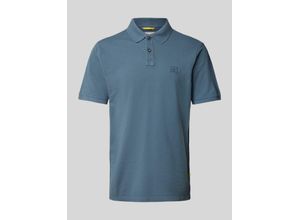 4064478601622 - Regular Fit Poloshirt mit Logo-Stitching