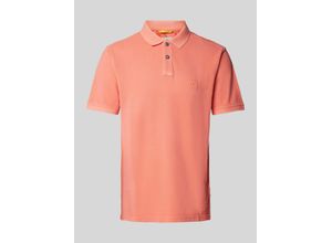 4064478601806 - Regular Fit Poloshirt mit Logo-Stitching