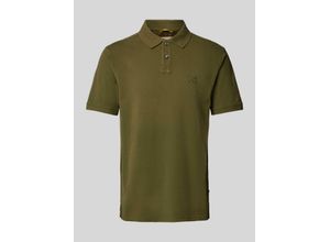 4064478602070 - Regular Fit Poloshirt mit Logo-Stitching