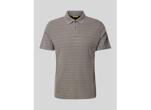 4064478602179 - Poloshirt mit Label-Stitching