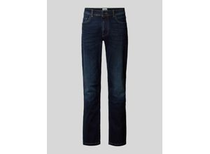 4064478736775 - Regular Fit Jeans mit Label-Details