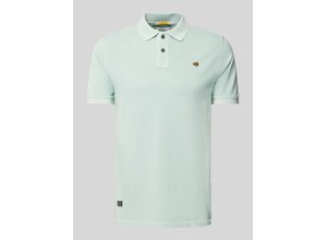 4064478762583 - Poloshirt mit Label-Stitching