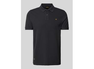 4064478763245 - Poloshirt mit Label-Stitching