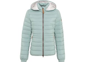 4064478799299 - Steppjacke Stehkragen Kapuze für Damen türkis 48