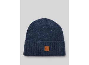 4064478894802 - Beanie aus Woll-Mix mit Label-Patch