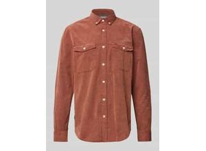 4064478897537 - Regular Fit Freizeithemd mit Button-Down-Kragen